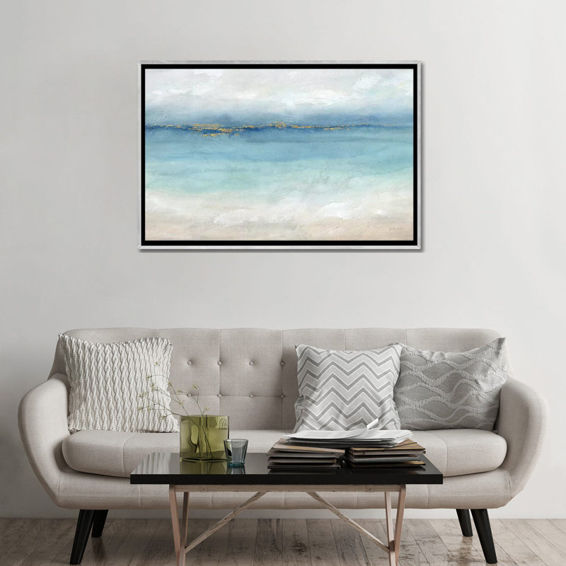 The Twillery Co.® Serene Sea Landscape Framed by Cynthia Coulter